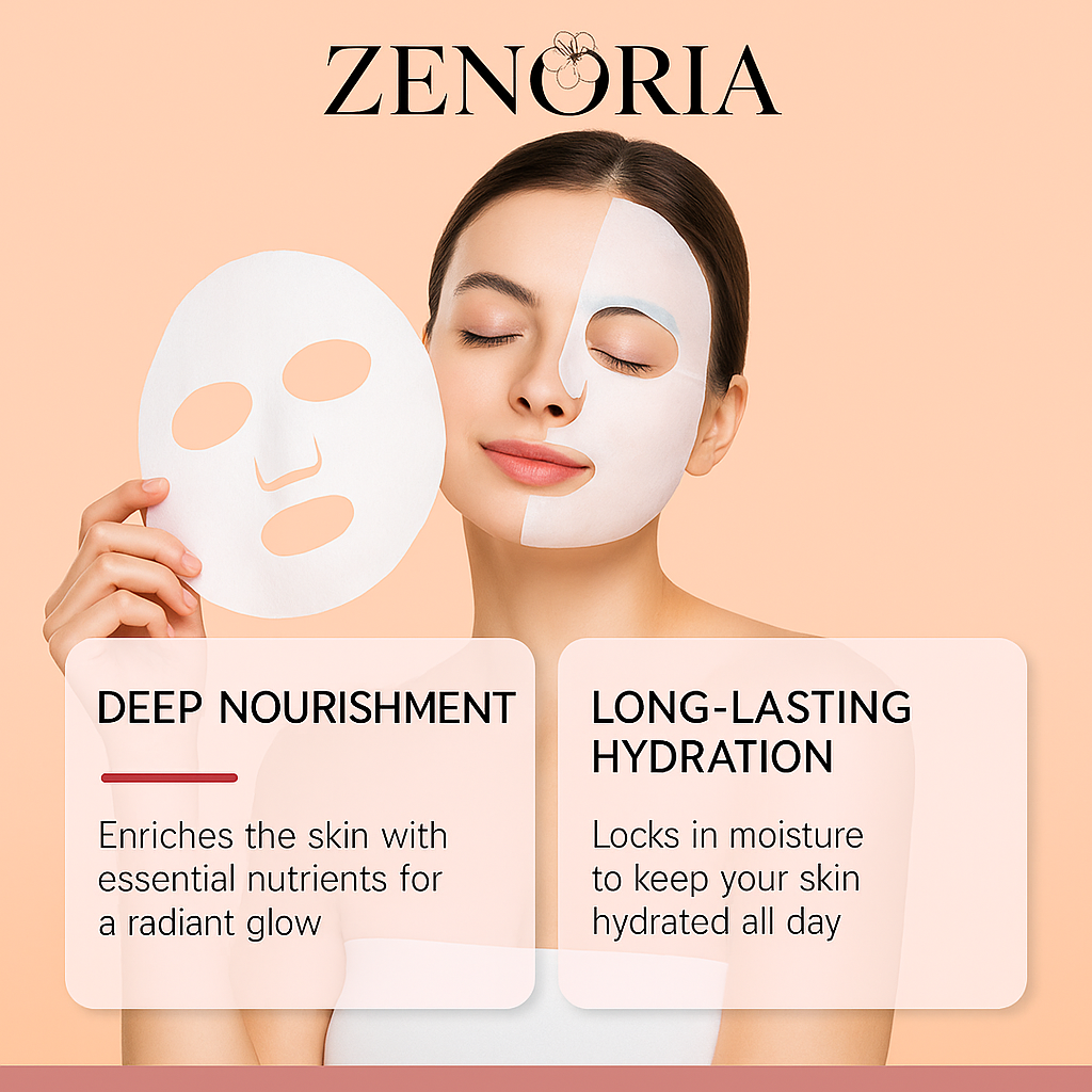 Masca cu colagen organic Zenoria