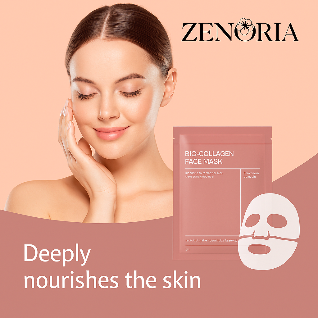 Masca cu colagen organic Zenoria