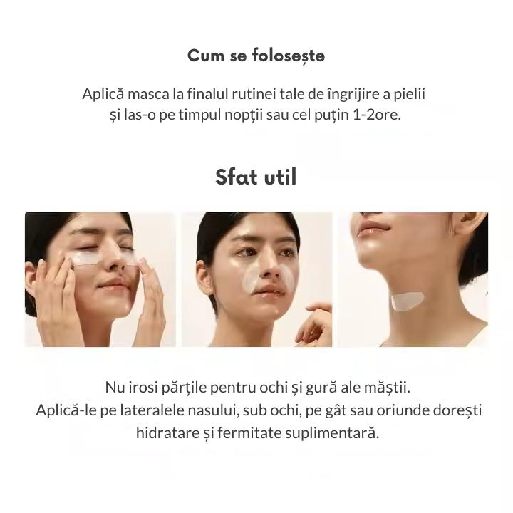 Masca cu colagen organic Zenoria