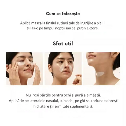 Masca cu colagen organic Zenoria